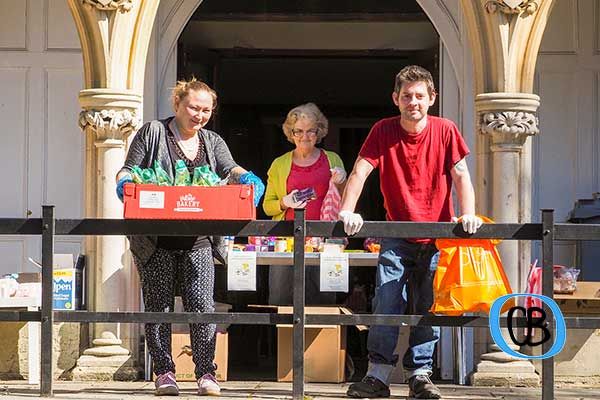 The Baptist Church. Food bank