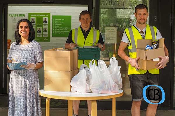 The Chippy Larder. Food bank and food redistribution